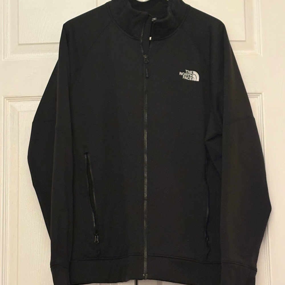 Men’s North Face Black Full Zip Jacket. Size XL